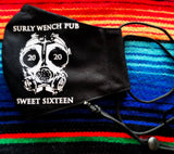 Face Mask Sweet Sixteen Anniversary Design